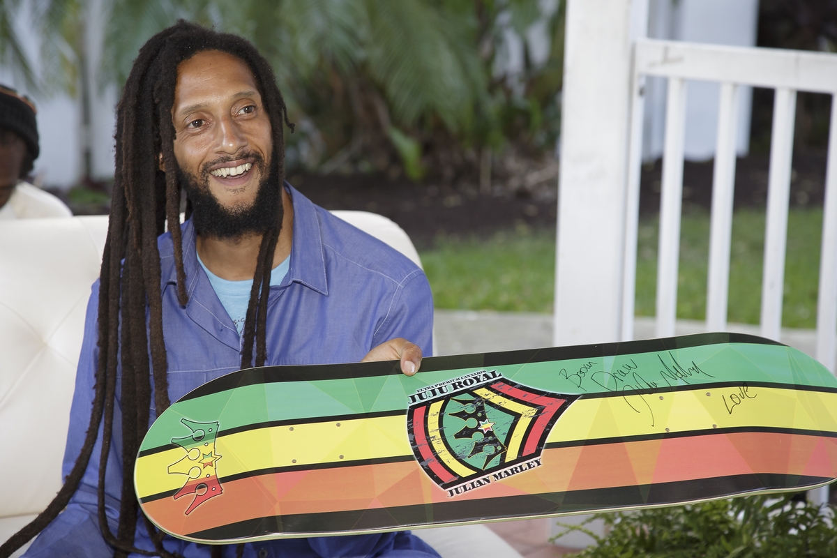 Julian Marley at Taste the Islands Experience