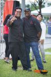 Chef Amit and Chef Irie at The Taste the Islands Experience 2018 - Photo by RJ Deed