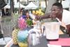 Barbados Philip "Casanova" Antoine during his mixology demonstration - photo by Anna Keith